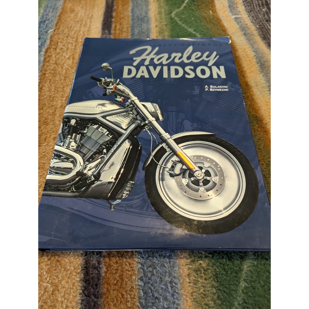 Harley Davidson LargeHardcover Coffee Table Book By A. Saladini & P. Szymezak‎